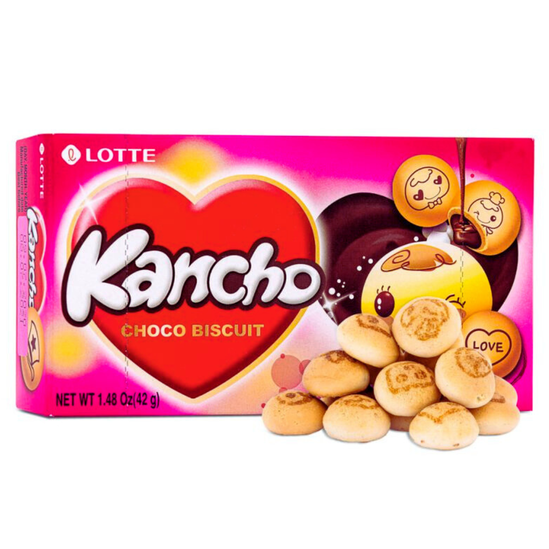 Lotte Kancho Choco Biscuit
