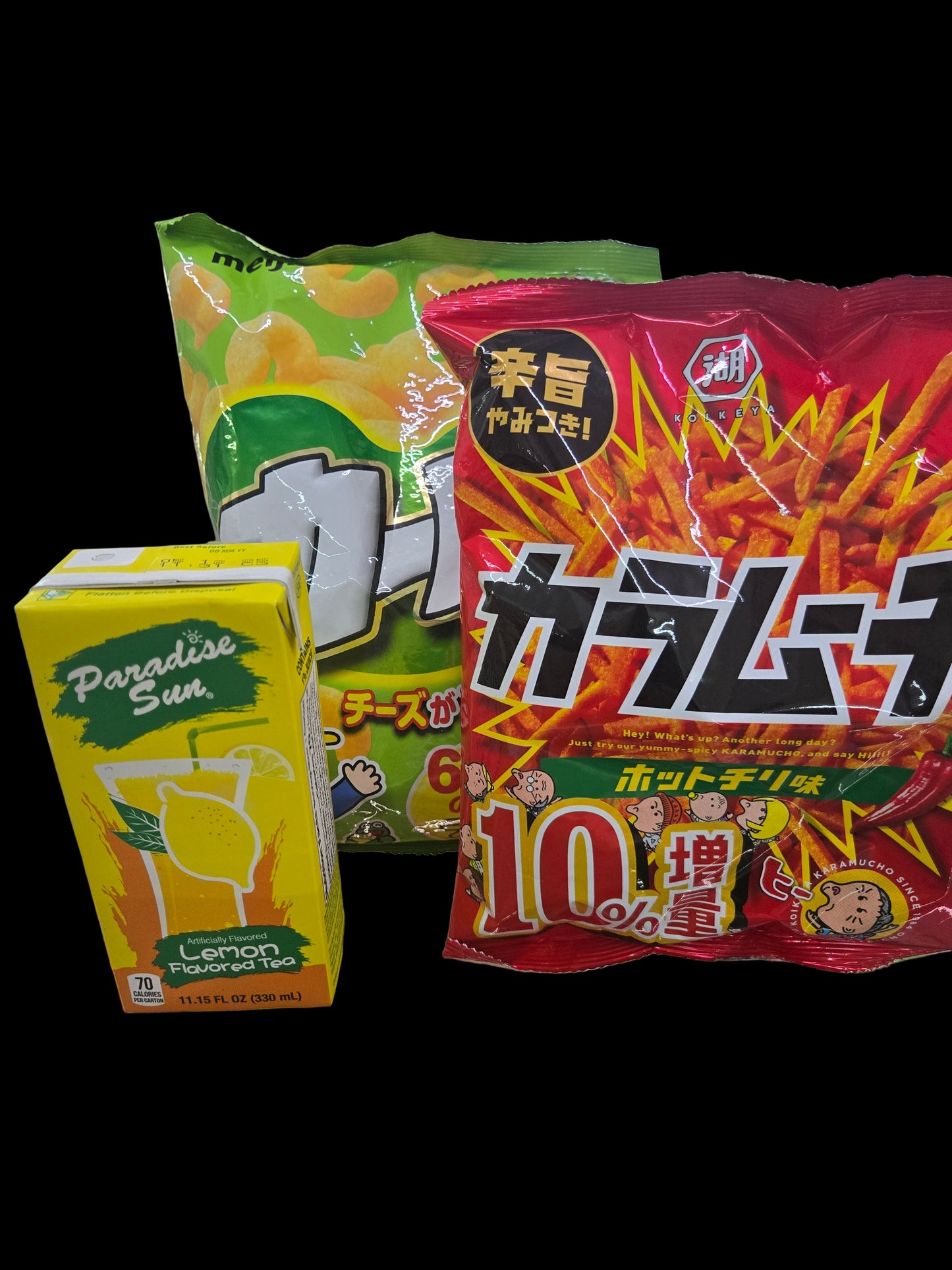 Assorted Snacks & Drinks