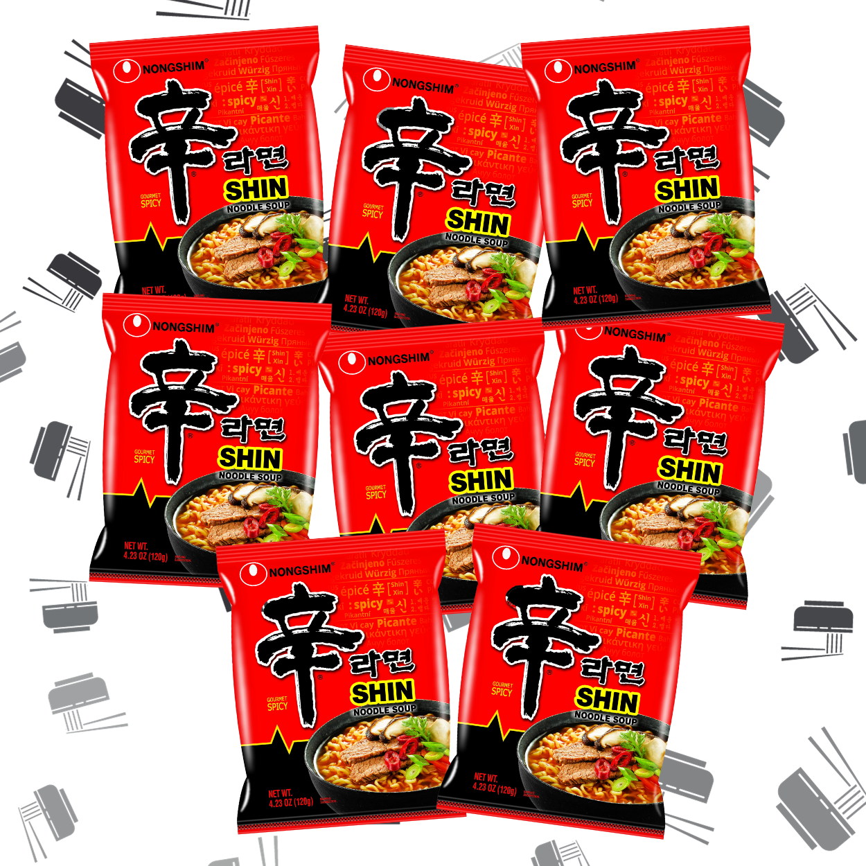 Nongshim Shin Ramyun Spicy Noodle Soup