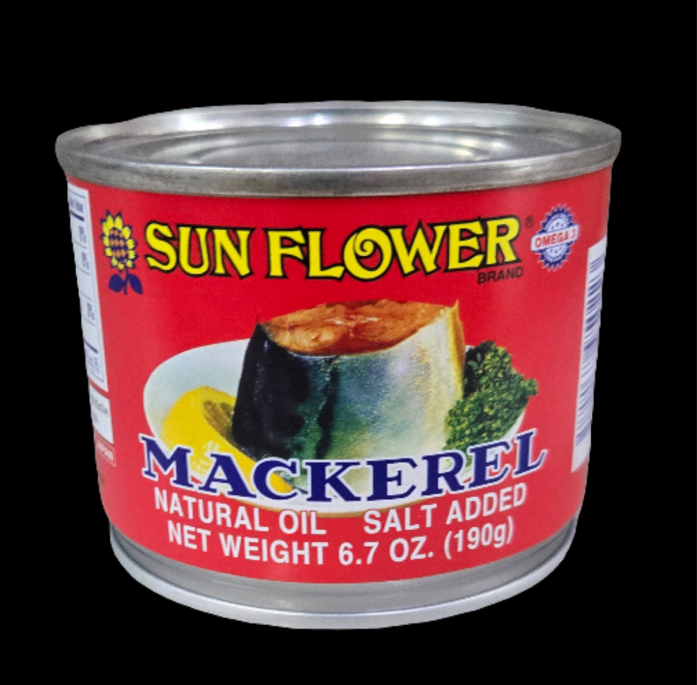 Sun Flower Can Mackerel
