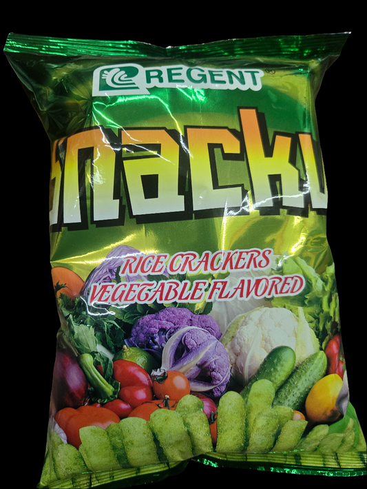 Regent Rice Crackers in Wasabi flavor