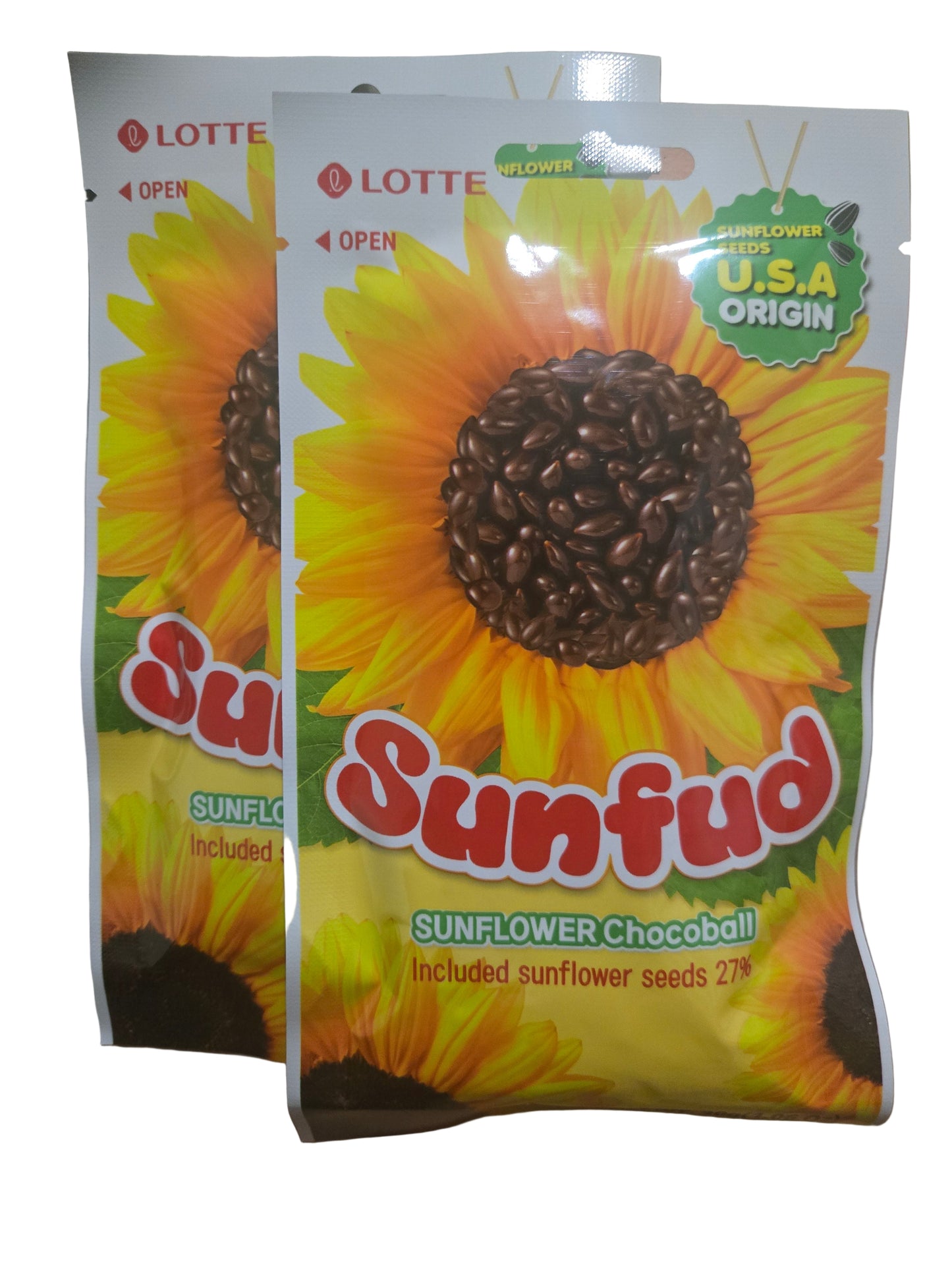 Lotte Sunfud Sunflower Chocoballs