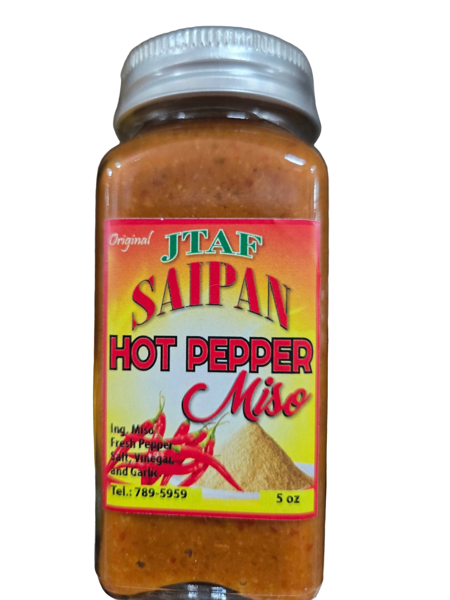 Saipan Hot Pepper with Miso 🌶