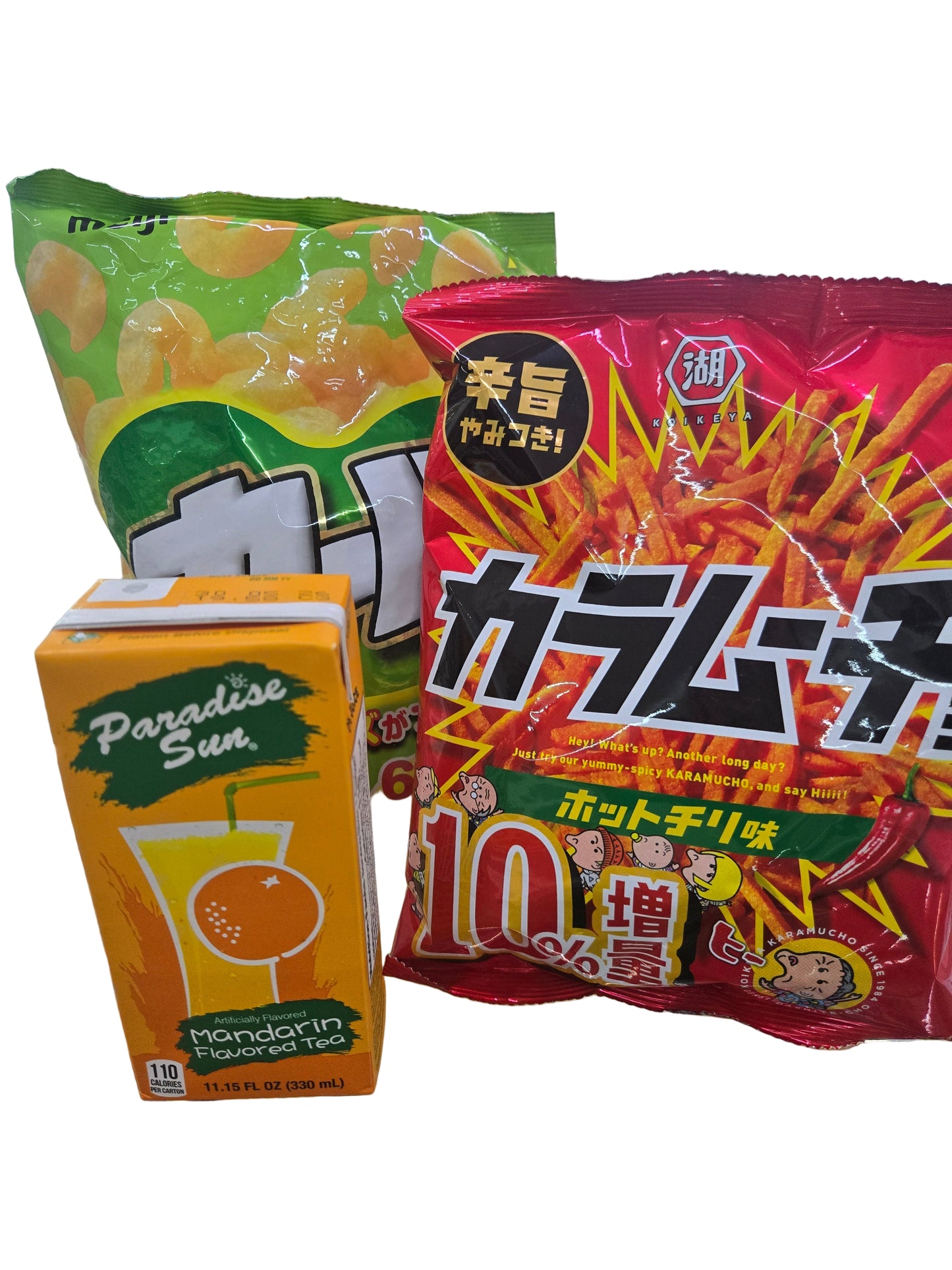 Assorted Snacks & Drinks