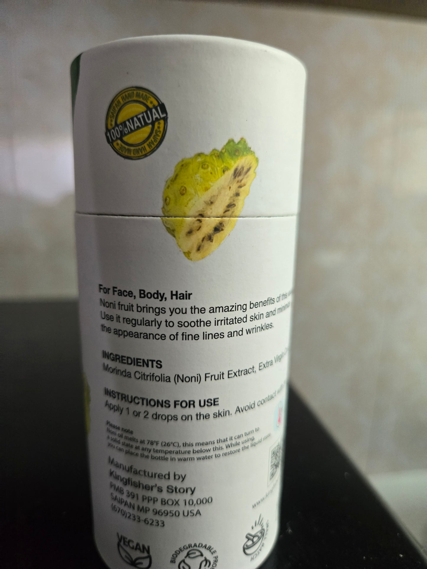 Noni in coconut oil